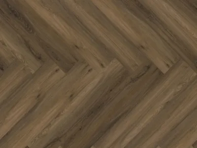 YUP herringbone click SRC warm brown